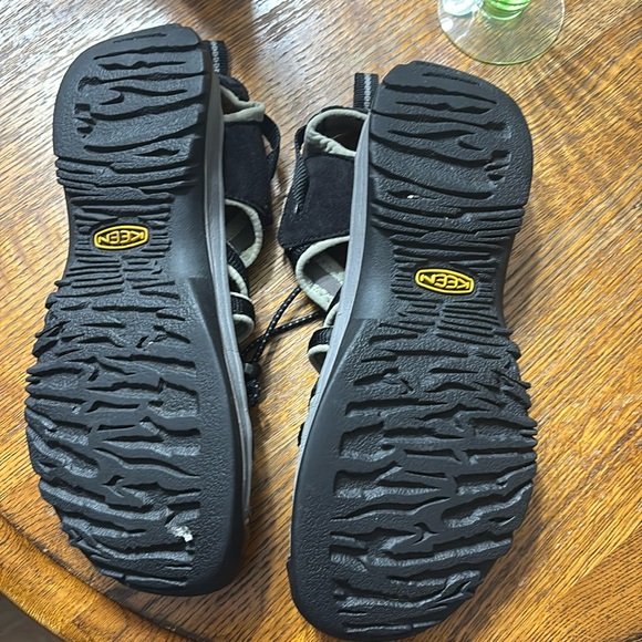 Keen Black and Gray Outdoor Sandals with Closed Toe - Picture 11 of 16